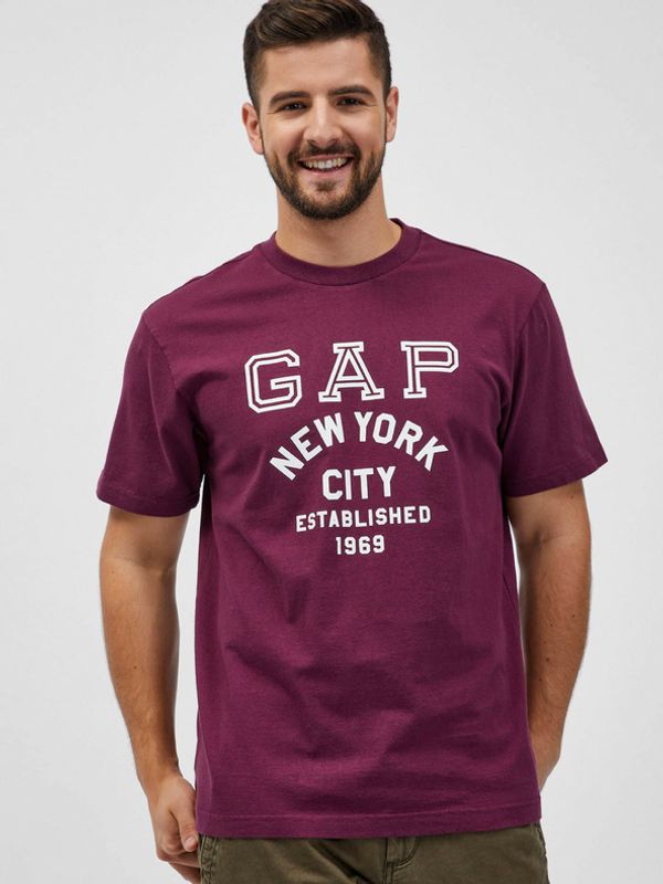 GAP GAP New York City Koszulka Czerwony