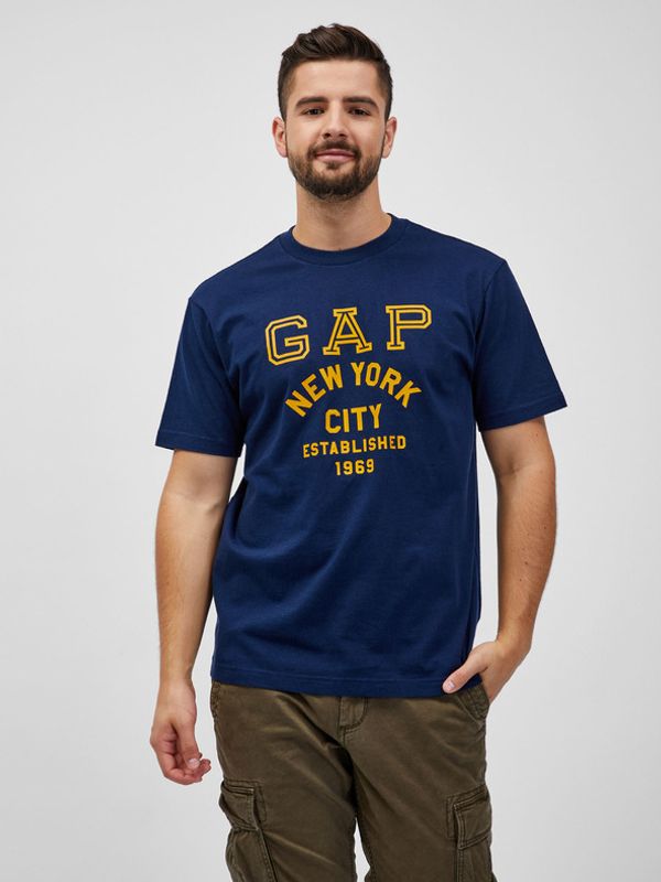 GAP GAP New York City Koszulka Niebieski