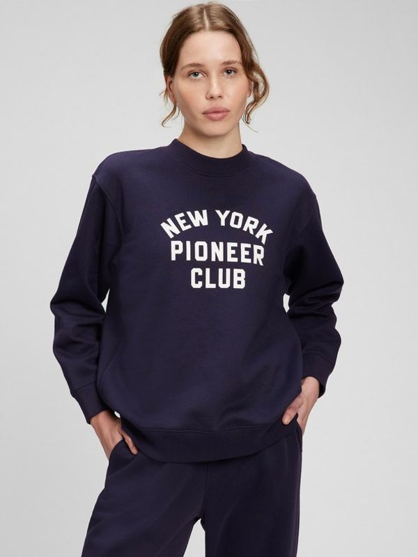 GAP GAP New York Pioneer Club Bluza Niebieski