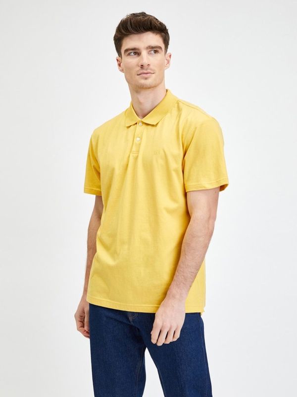 GAP GAP Polo Koszulka Żółty