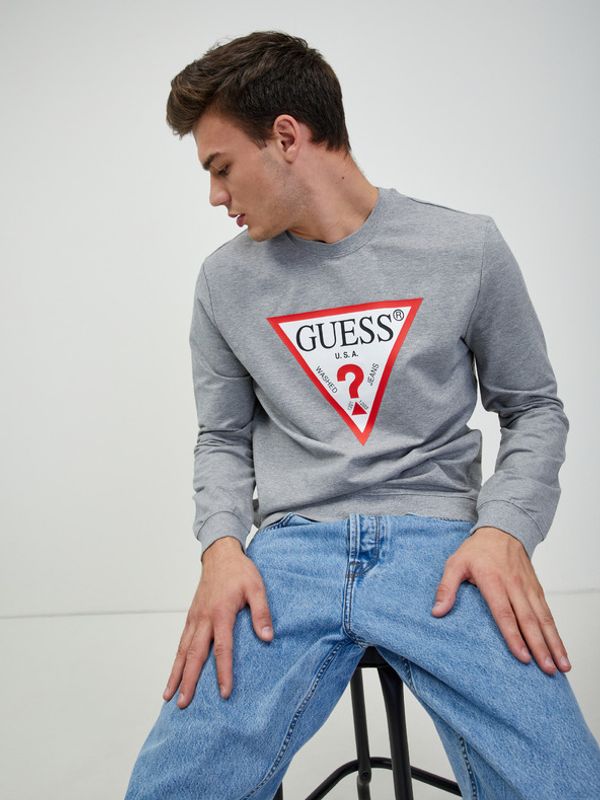 Guess Guess Audley Bluza Szary