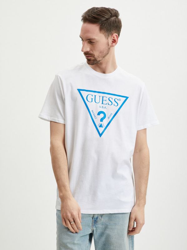 Guess Guess Reflective Koszulka Biały
