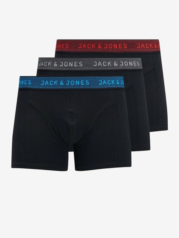 Jack & Jones Jack & Jones 3-pack Bokserki Czarny