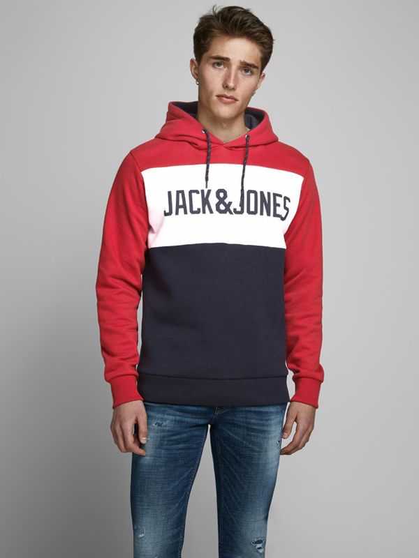 Jack & Jones Jack & Jones Bluza Czerwony
