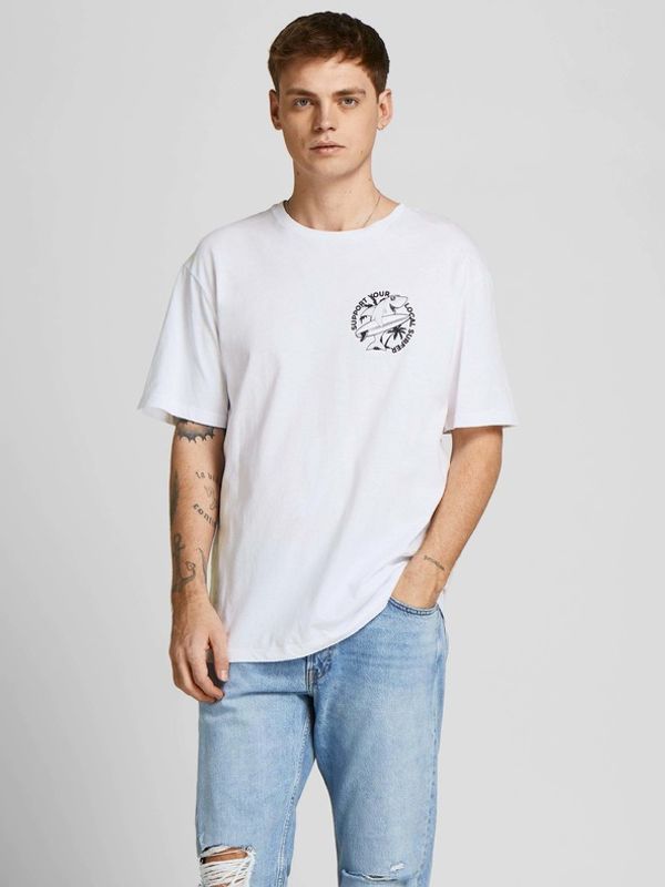 Jack & Jones Jack & Jones Chiller Koszulka Biały