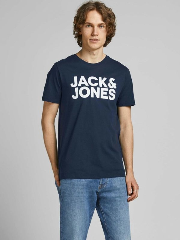 Jack & Jones Jack & Jones Corp Koszulka Niebieski