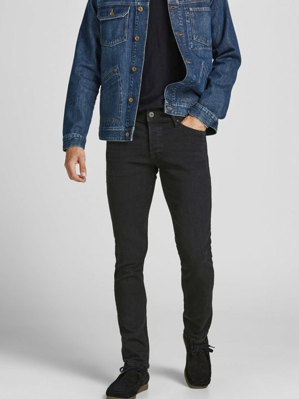 Jack & Jones Jack & Jones Glenn Dżinsy Czarny