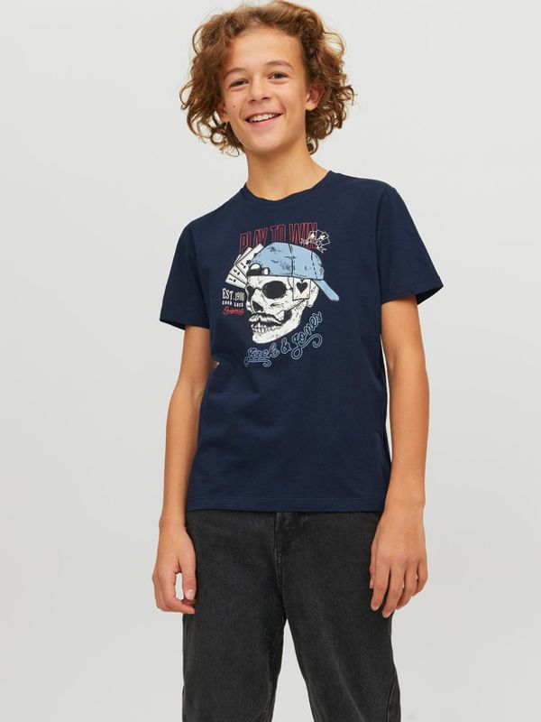 Jack & Jones Jack & Jones Roxbury Koszulka dziecięce Niebieski