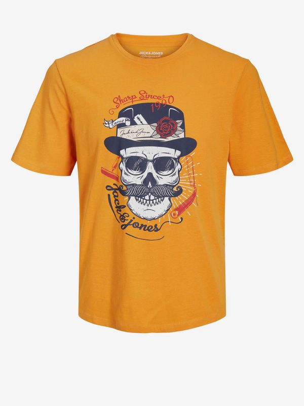 Jack & Jones Jack & Jones Roxbury Koszulka dziecięce Pomarańczowy
