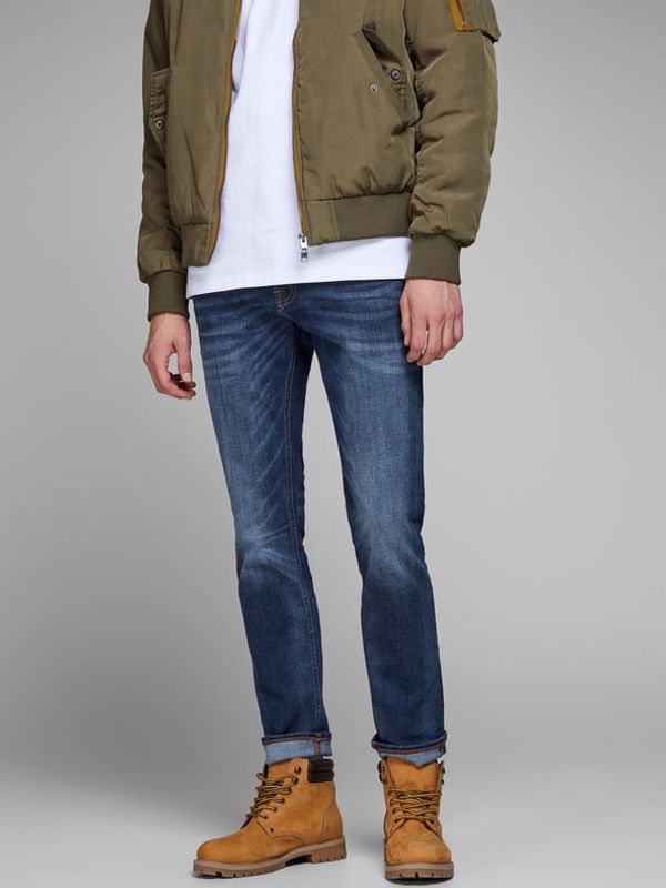 Jack & Jones Jack & Jones Tim Dżinsy Niebieski