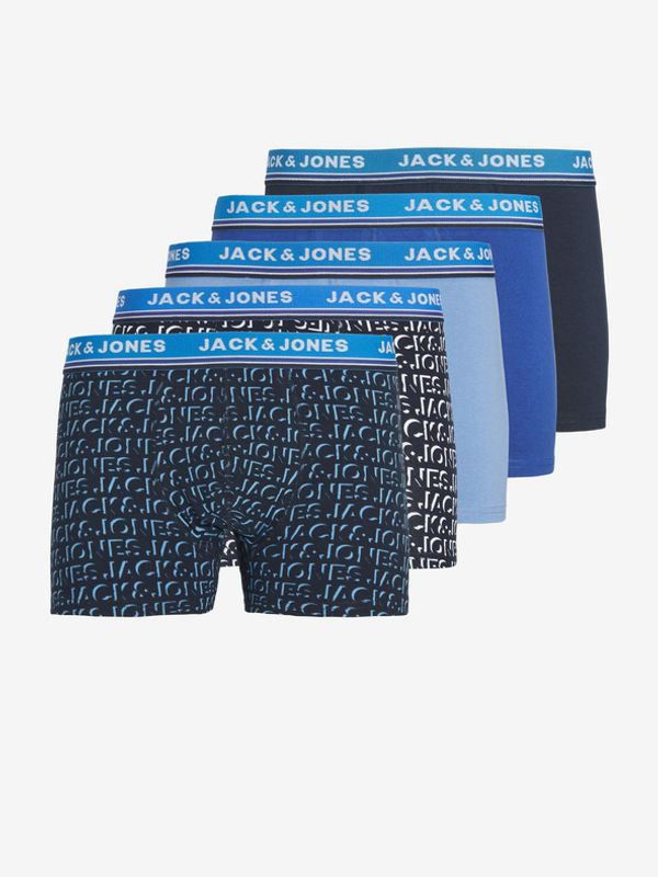Jack & Jones Jack & Jones Tockton Bokserki 5 szt. Niebieski