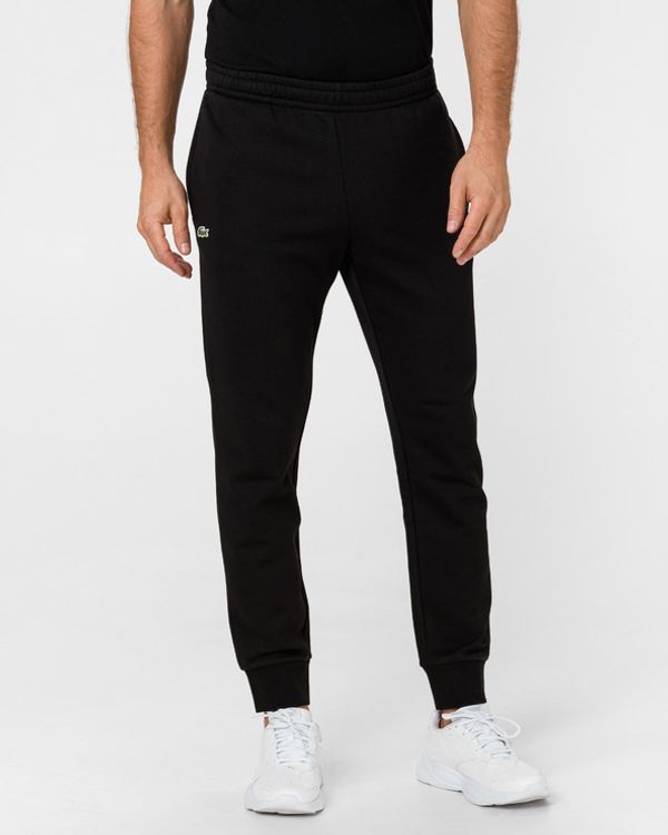 Lacoste Lacoste Sport Cotton Fleece Spodnie dresowe Czarny