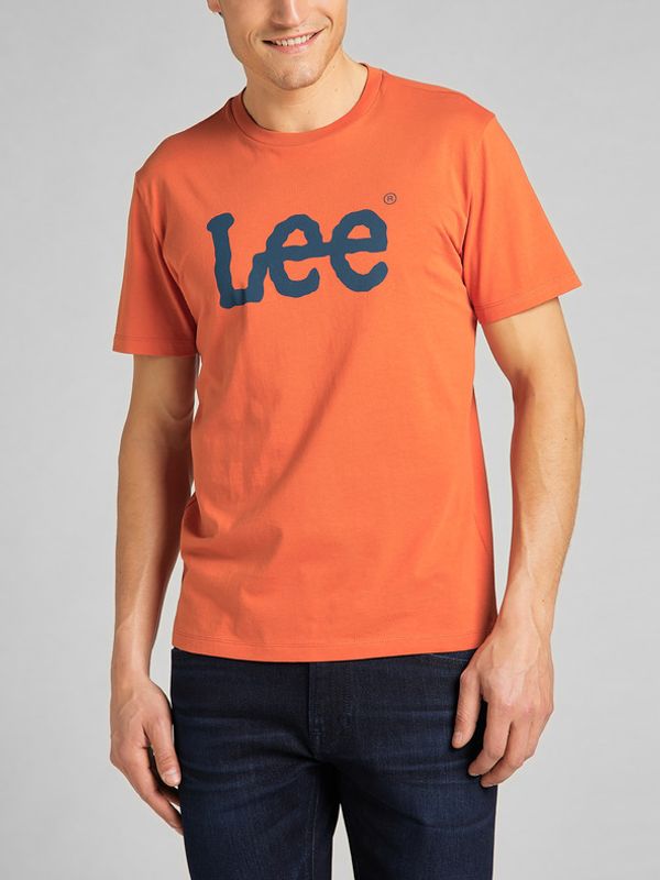 Lee Lee Wobbly Koszulka Pomarańczowy