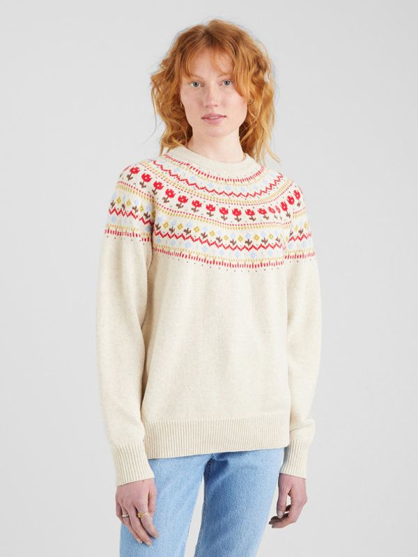 Levi's® Levi's® Slouchy Crewneck Sweter Biały