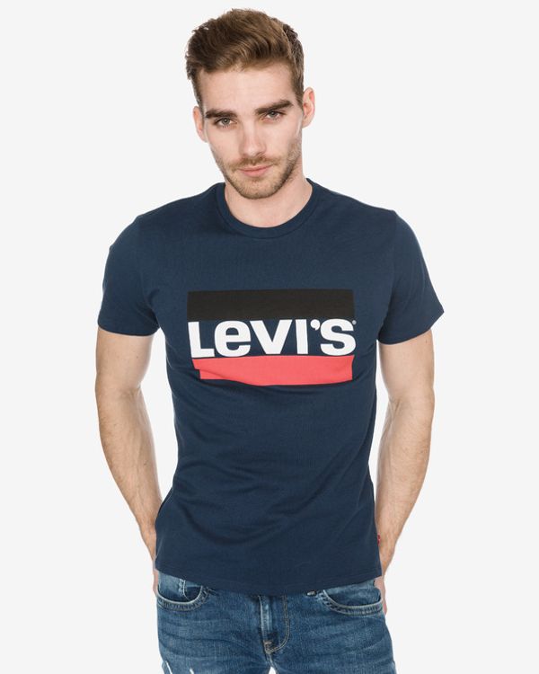 Levi's® Levi's® Sportwear Graphic Koszulka Niebieski