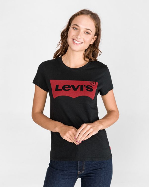 Levi's® Levi's® The Perfect Graphic Koszulka Czarny