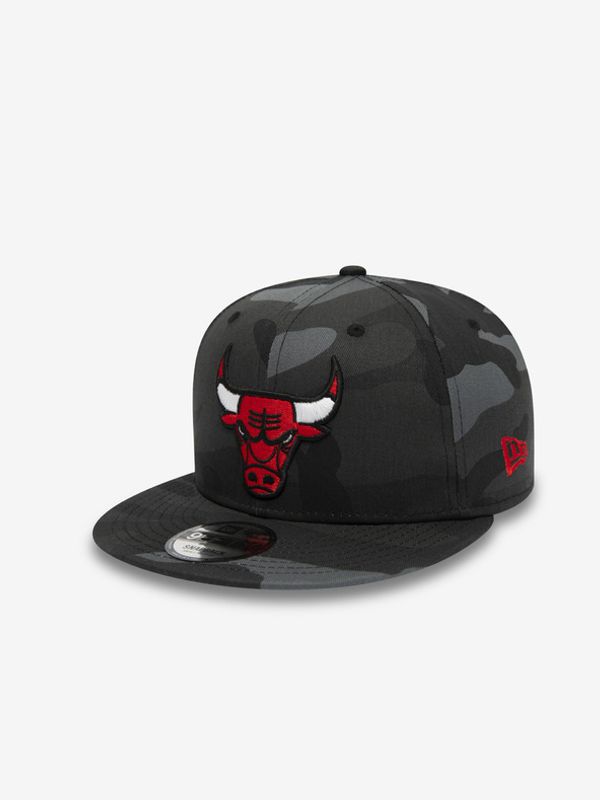 New Era New Era Chicago Bulls Team Camo 9Fifty Czapka z daszkiem Szary