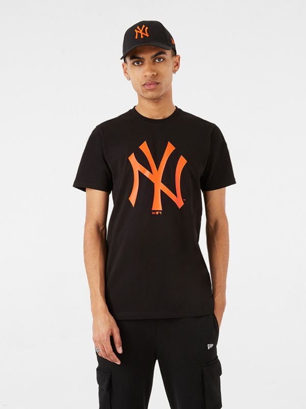 New Era New Era New York Yankees Koszulka Czarny