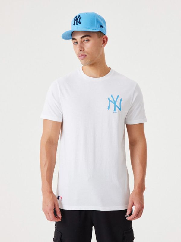 New Era New Era New York Yankees MLB League Essential Koszulka Biały