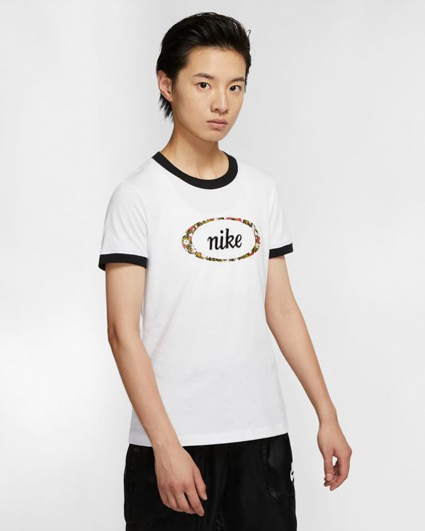 Nike Nike Sportswear Femme Ringer Koszulka Biały