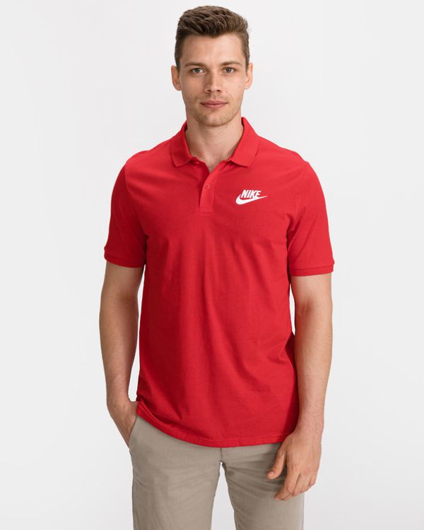 Nike Nike Sportswear Polo Koszulka Czerwony