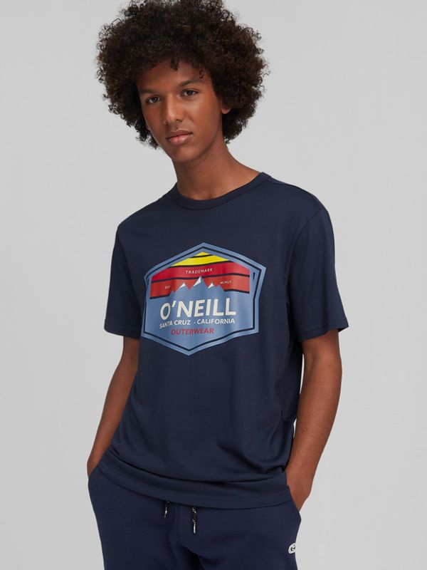 O'Neill O'Neill Mtn Horizon Koszulka Niebieski