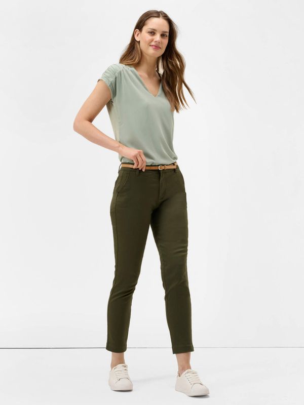 Orsay Orsay Chino Spodnie Zielony