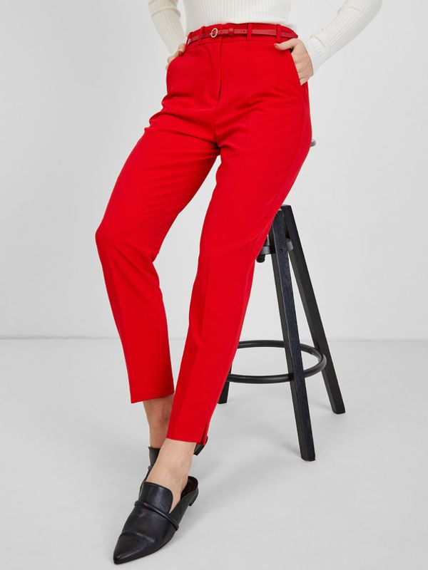 Orsay Orsay Spodnie Czerwony