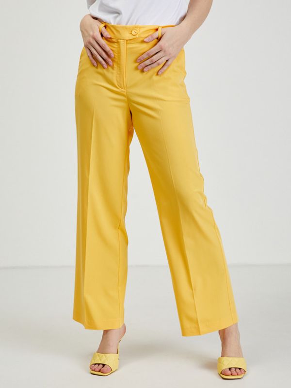 Orsay Orsay Spodnie Żółty
