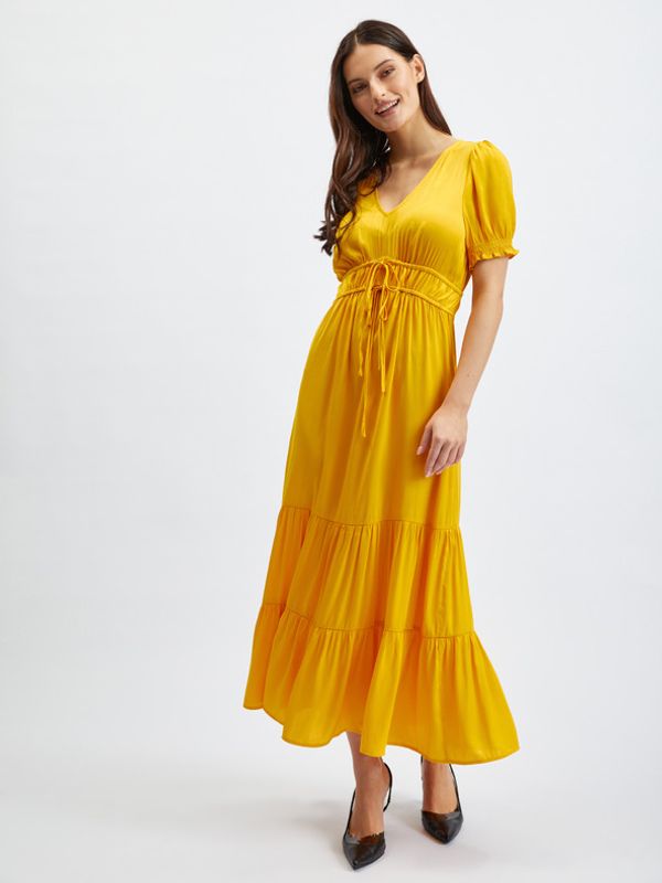 Orsay Orsay Sukienka Żółty