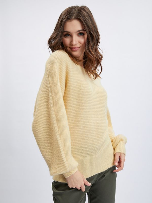 Orsay Orsay Sweter Żółty