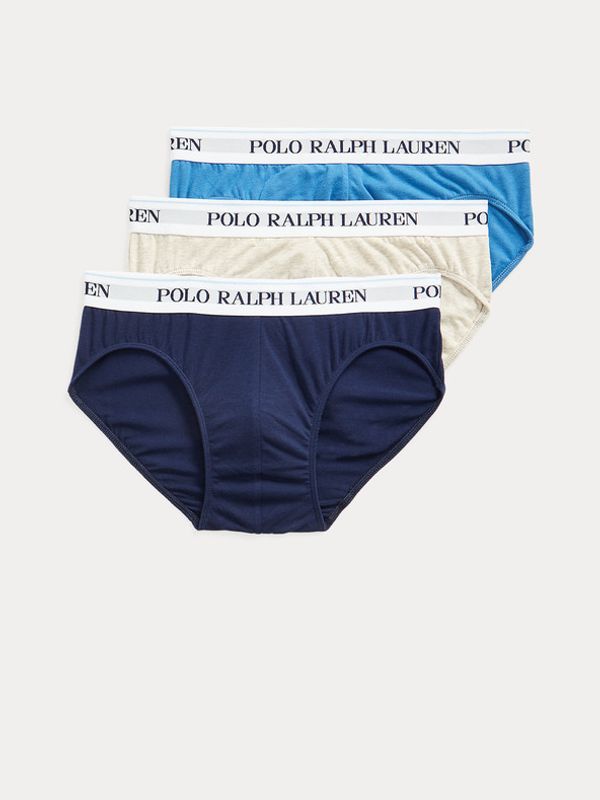 Polo Ralph Lauren Polo Ralph Lauren Majtki męskie 3 szt Niebieski