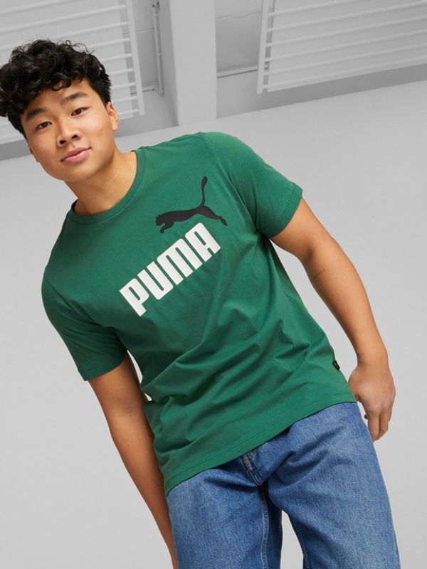 Puma Puma ESS+ 2 Koszulka Zielony
