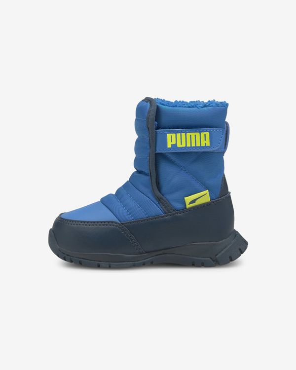 Puma Puma Nieve Boot WTR Śniegowce dziecięce Niebieski