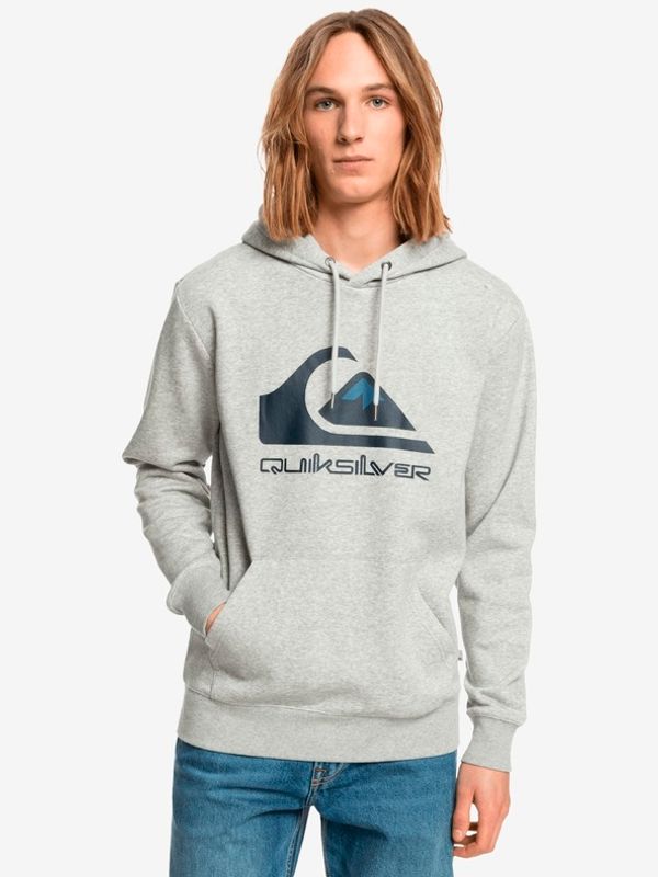 Quiksilver Quiksilver Big Logo Hood Bluza Szary