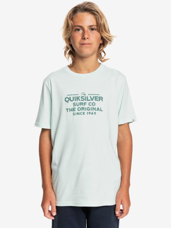 Quiksilver Quiksilver Feeding Line Koszulka dziecięce Zielony