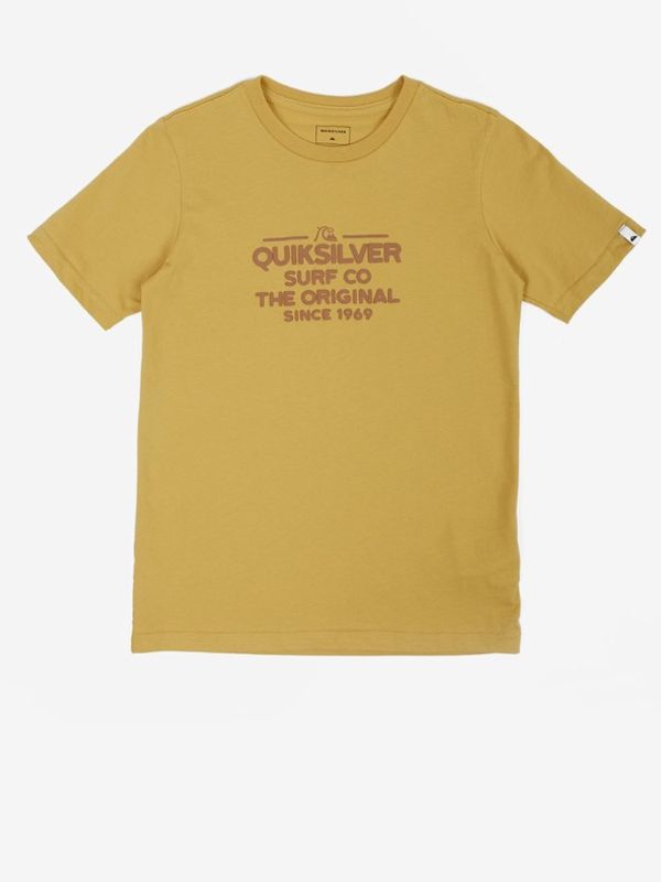 Quiksilver Quiksilver Koszulka dziecięce Żółty