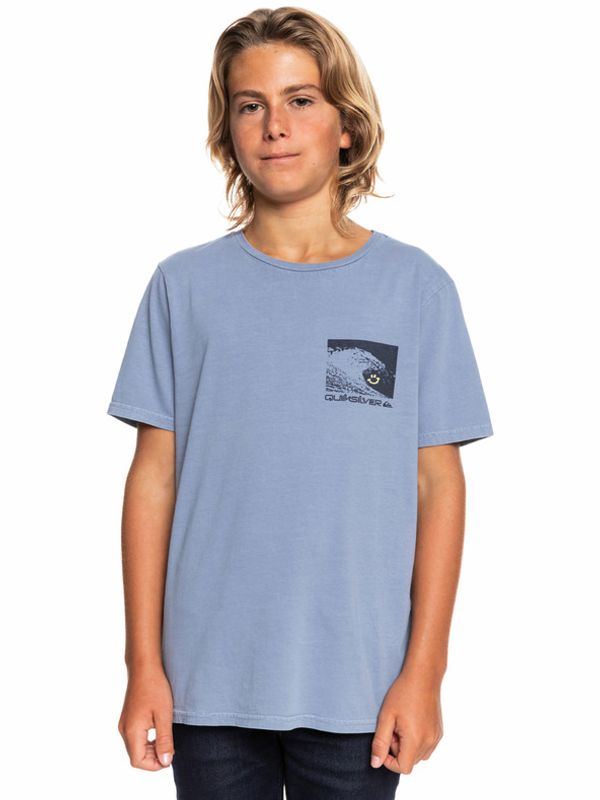 Quiksilver Quiksilver Smiley Waves Koszulka dziecięce Fioletowy