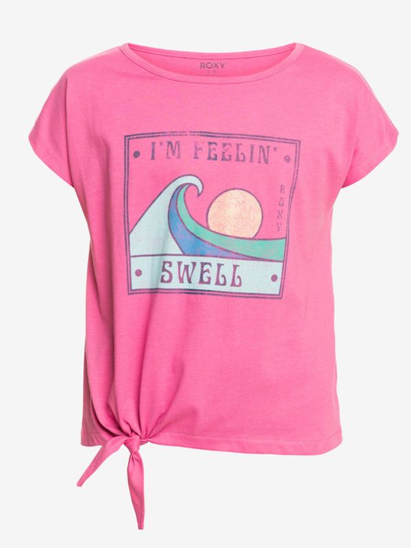Roxy Roxy Pura Playa Koszulka dziecięce Różowy