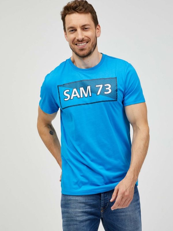 Sam 73 Sam 73 Fenri Koszulka Niebieski