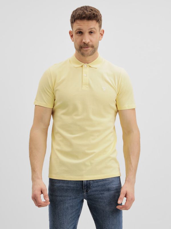 Selected Homme Selected Homme Lance Polo Koszulka Żółty