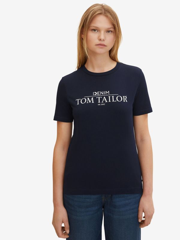 Tom Tailor Denim Tom Tailor Denim Koszulka Niebieski