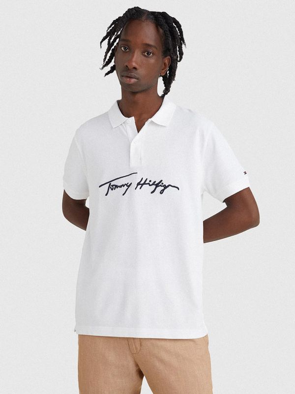 Tommy Hilfiger Tommy Hilfiger Polo Koszulka Biały