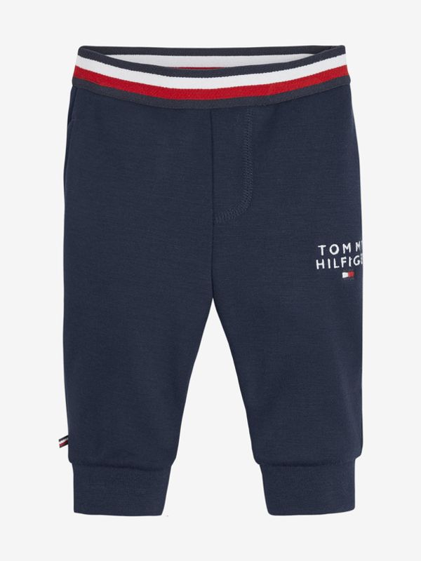 Tommy Hilfiger Tommy Hilfiger Spodnie dresowe dziecięce Niebieski