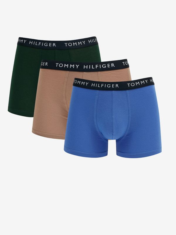 Tommy Hilfiger Underwear Tommy Hilfiger Underwear 3-pack Bokserki Niebieski