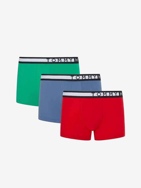 Tommy Hilfiger Underwear Tommy Hilfiger Underwear 3-pack Bokserki Zielony