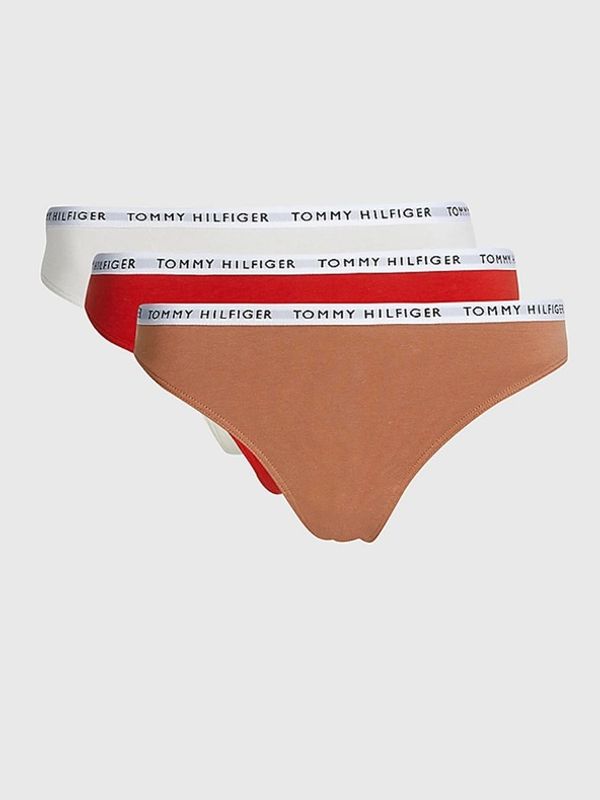 Tommy Hilfiger Underwear Tommy Hilfiger Underwear 3-pack Spodenki Brązowy