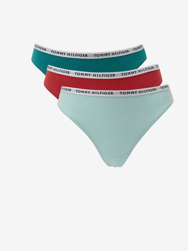 Tommy Hilfiger Underwear Tommy Hilfiger Underwear 3-pack Spodenki Zielony