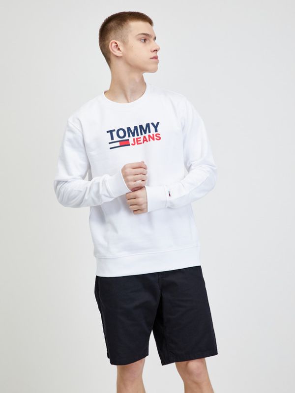 Tommy Jeans Tommy Jeans Bluza Biały