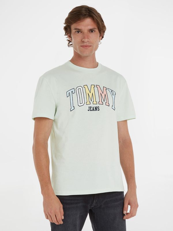 Tommy Jeans Tommy Jeans College Pop Koszulka Zielony
